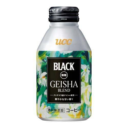 UCC BLACK無糖 ゲイシャブレンド 缶 ( 275g×24本入 )/ ブラック : 爽快