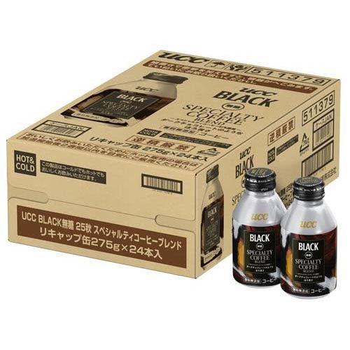 UCC BLACK無糖 スペシャルティコーヒーブレンド ( 275g×24本入