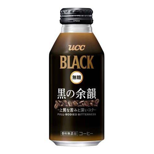 UCC BLACK無糖 黒の余韻 R缶 ( 375g×24本入 )/ ブラック : 爽快