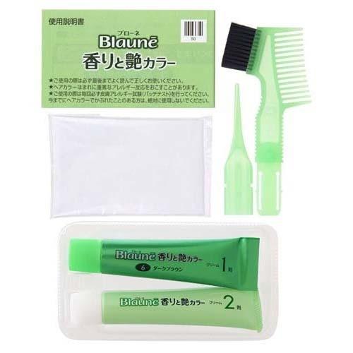 ラテール Oil in Hair Color Treatment 6本セット Kao（花王） ブローネ 香りと艶カラー クリーム 6 ダークブラウン ( 1