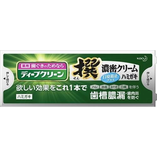 ディープクリーン 撰 濃密クリームハミガキ 口臭防止プラス 95g ディープクリーン 4901301334152 爽快ドラッグ 通販 Yahoo ショッピング