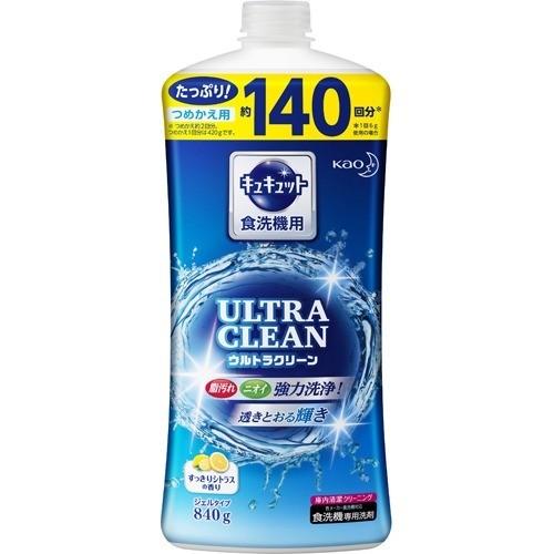 キュキュット 食洗機用洗剤 ウルトラクリーン すっきりシトラスの香り 詰め替えボトル 840g キュキュット 爽快ドラッグ 通販 Yahoo ショッピング