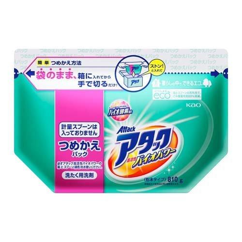 アタック 高活性バイオパワー 粉末 洗濯洗剤 詰め替え ( 810g アタック 高活性バイオパワー 粉末 洗濯洗剤 詰め替え ( 810g