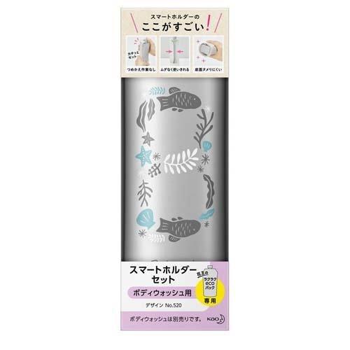 【新品•未使用】花王 ボディソープ 24本 + スマートホルダー 1つ スマートホルダー ボディウォッシュ用 Flowers（フラワーズ） No