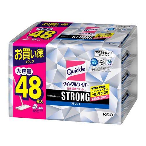 クイックルワイパー立体吸着ウエットシート ストロング ジャンボパック 