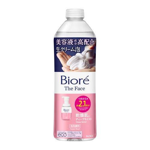ビオレ ザフェイス 泡洗顔料 ディープモイスト つめかえ用 ( 340ml