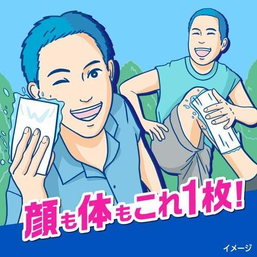 メンズビオレ 顔もふけるボディシート 無香性 ( 28枚入 )/ : 爽快