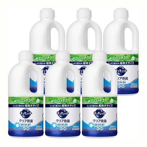 キュキュット 食器用洗剤 クリア除菌 つめかえ用 ジャンボサイズ 梱