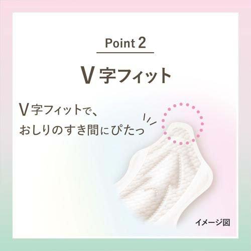 ロリエしあわせ素肌 もちふわfit 特に多い昼用25cm 羽つき ( 14個入