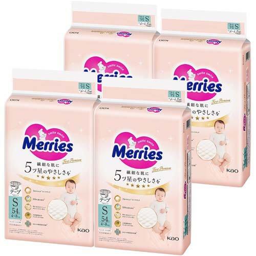 メリーズ ファーストプレミアム Sサイズ ( 54枚×4個入 )/ : 爽快