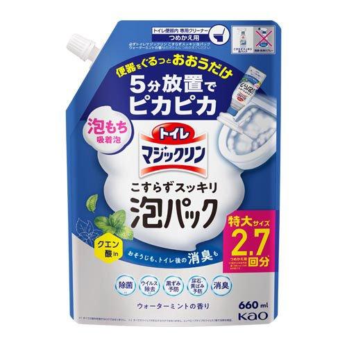 トイレマジックリン こすらずスッキリ泡パック ウォーターミントの香り