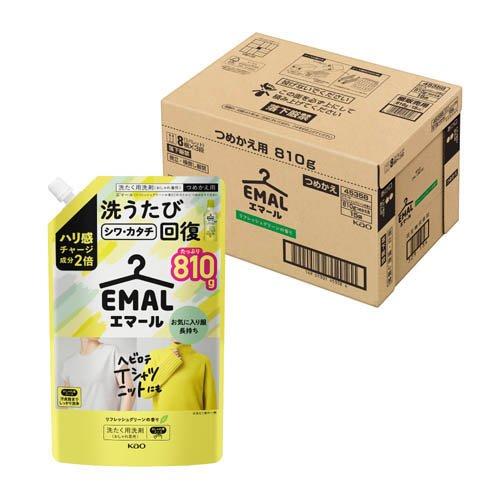 エマール リフレッシュグリーンの香りつめかえ用 梱販売用 ( 810g×15個