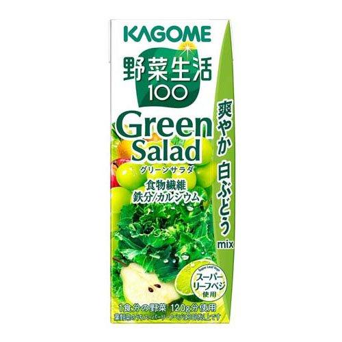 19日まで‼️ガブリチュウ、プリッツサラダ、野菜生活100 野菜生活100 グリーンサラダ ( 200ml×24本入 )/ 紙 食物繊維 鉄分
