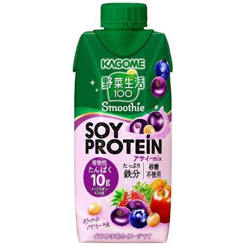 野菜生活100 Smoothie SOY PROTEIN アサイー ( 330ml×12本入
