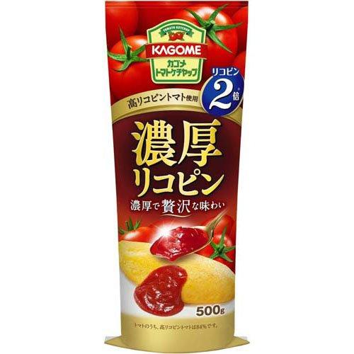 カゴメ 濃厚 リコピン トマトケチャップ ( 500g )/ カゴメトマト調味料