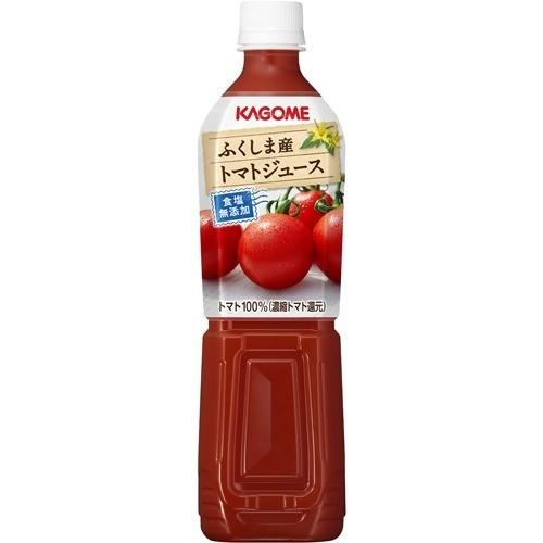 カゴメ ふくしま産トマトジュース 食塩無添加 ( 720ml*15本入 )/ カゴメ トマトジュース｜soukai