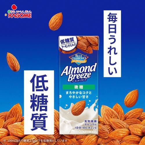 企画品)カゴメ アーモンド・ブリーズ微糖 ( 200ml×24本入