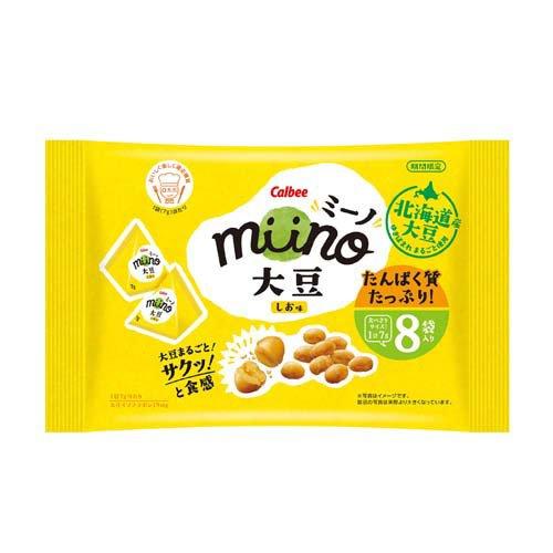 miino 大豆しお味 三角パック ( 56g )/ カルビー : 4901330647759 
