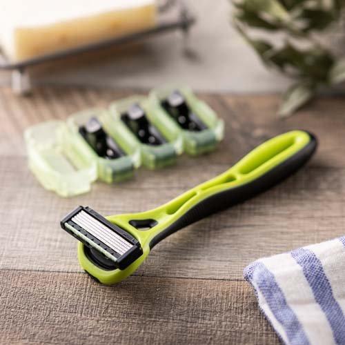 Xfit 敏感肌用(替刃4個付)スリムパック 本体+替刃4個付 ( 1セット