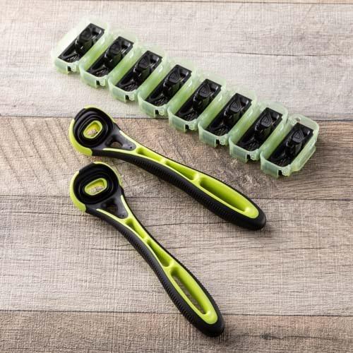 Xfit 敏感肌用バリューパック 本体+替刃8個付 ( 1セット )/ 貝印