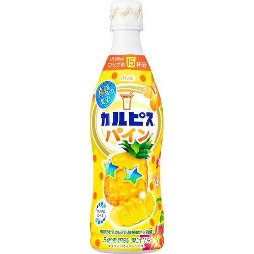 カルピス 真夏の果実 パイン プラスチックボトル ( 470ml )/ : 爽快
