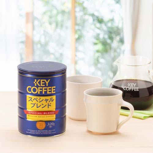 キーコーヒー スペシャルブレンド 粉 缶 ( 320g )/ キーコーヒー(KEY