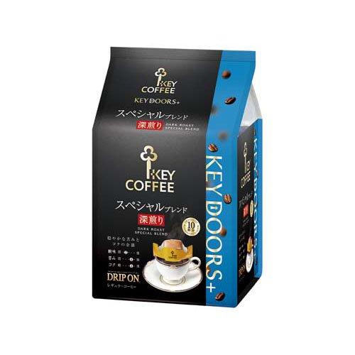 KEY DOORS+ ドリップ オン スペシャルブレンド深煎り ( 7.5g*10 KEY DOORS+ ドリップ オン スペシャルブレンド深煎り ( 7.5g*10