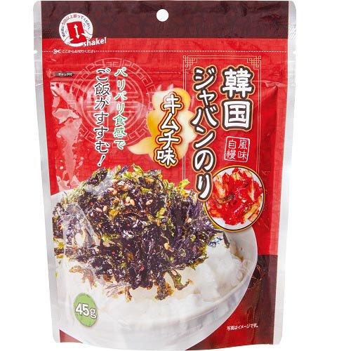 韓国ジャバンのり キムチ味 ( 45g )/ 加藤産業 ふりかけ 海苔 ジャバン
