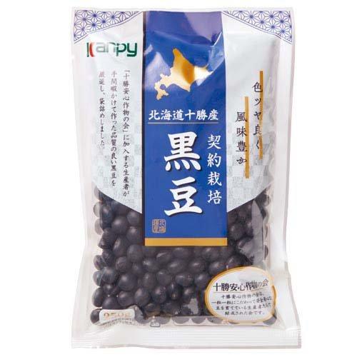北海道十勝産 契約栽培 黒豆 ( 250g )/ Kanpy(カンピー) : 爽快