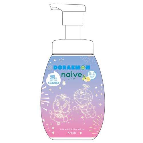 企画品)ナイーブ 泡で出てくるボディソープ サマー ドラえもん ポンプ 