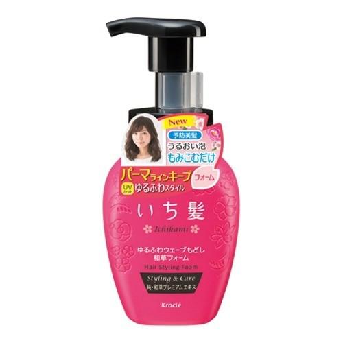 いち髪 ゆるふわウェーブもどし和草フォーム 0ml いち髪 爽快ドラッグ 通販 Yahoo ショッピング