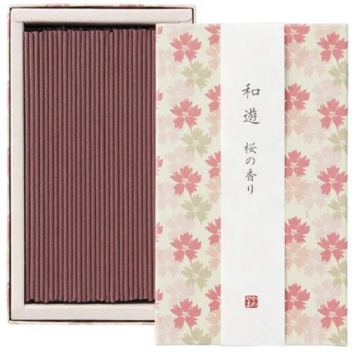 カメヤマ 和遊 桜の香り 平箱 130g ( 約130g )/ カメヤマ｜soukai