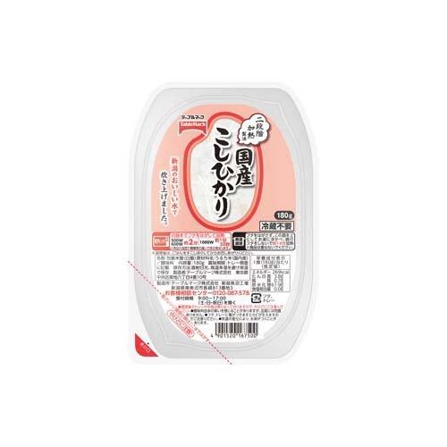 テーブルマーク　国産こしひかり　180g×10個入り ９パック計90食分 国産こしひかり ( 180g×10個入 )/ テーブルマーク パックご飯
