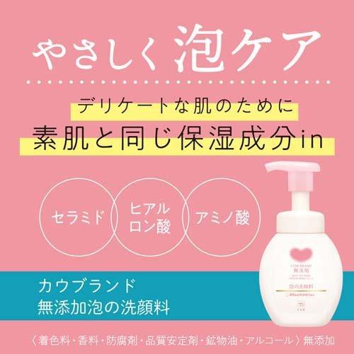 【単品18個セット】カウブランド 無添加泡の洗顔料 ポンプ付・160mL 牛乳石鹸共進社(代引不可)【送料無料】 カウブランド 無添加 泡の洗顔料 ポンプ付 ( 160ml )/ : 爽快ドラッグ