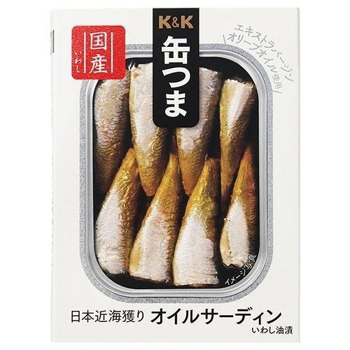 K＆K 缶つまプレミアム オイルサーディン ( 105g )/ 缶つま 缶詰
