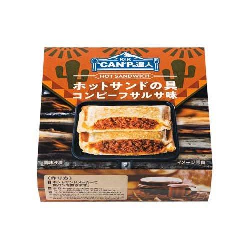 K＆K CANPの達人 ホットサンドの具 コンビーフサルサ味 ( 80g