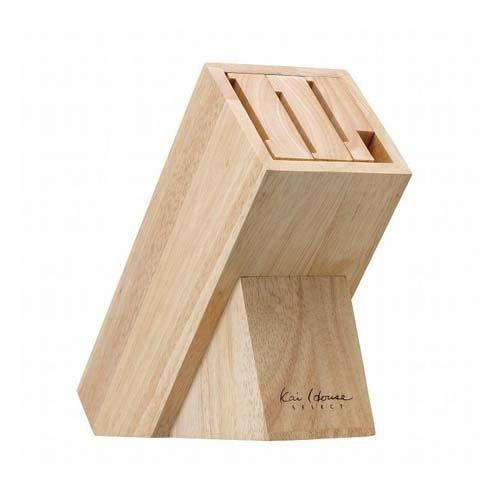 【未使用】kitchenhouse（キッチンハウス）木製ナイフブロック カイハウス セレクト 木製ナイフブロック AP-5321 ( 1コ入 )/ Kai