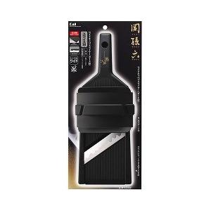 関孫六 ワイドキャベツスライサー ガード付き ブラック DH3304 ( 1本入