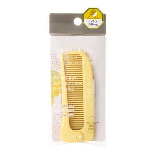 マペペ コンパクトポケットコーム レモンクリーム ( 1個 ) : 爽快