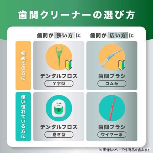 ガム(G・U・M) デンタルフロスワックス 50m フラットタイプ ( )/ 歯間