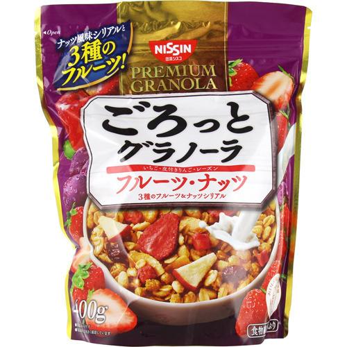 日清シスコ ごろっとグラノーラ フルーツ ナッツ 400g ごろっとグラノーラ 爽快ドラッグ 通販 Yahoo ショッピング