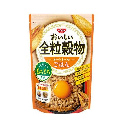 おいしい全粒穀物 オートミールごはん ( 180g )/ 日清シスコ : 爽快