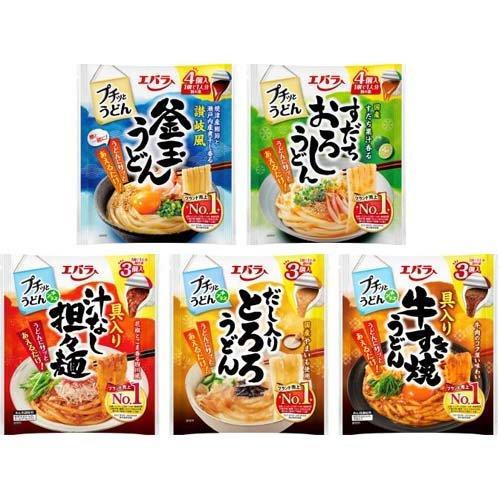 エバラ プチッとうどん 5種アソートセット2 ( 1セット )/ 調味料