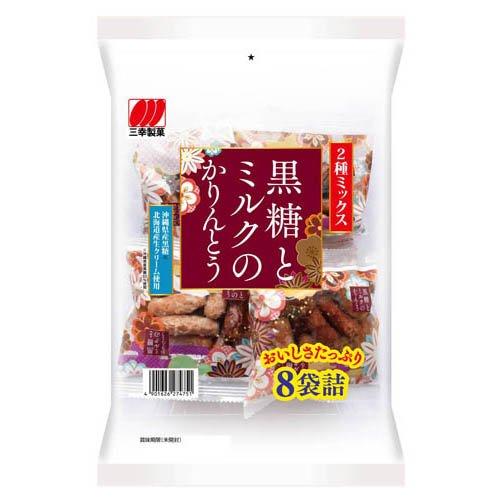 三幸製菓 黒糖とミルクのかりんとう ( 8袋詰(176g) ) : 爽快ドラッグ