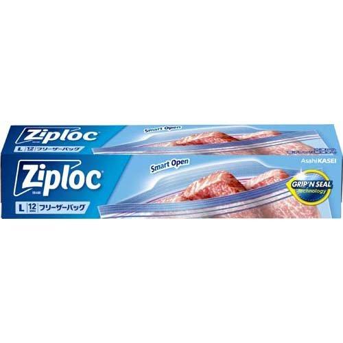 ジップロック フリーザーバッグ L 通常品 ( 12枚入 )/ Ziploc(ジップ