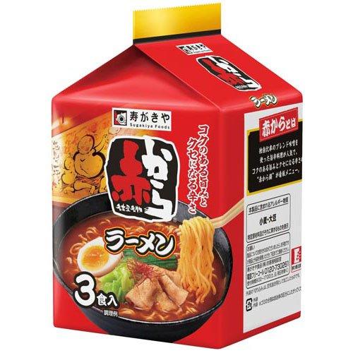 赤からラーメン ( 93g×3食 )/ 寿がきや : 爽快ドラッグ - 通販 - Yahoo
