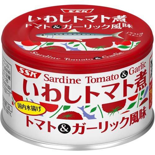 SSK いわしトマト煮 トマト&ガーリック風味 ( 150g×24缶入 SSK いわしトマト煮 トマト&ガーリック風味 ( 150g×24缶入