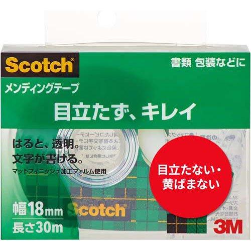 スコッチ メンディングテープ ディスペンサー付き 810-1-18D ( 1巻