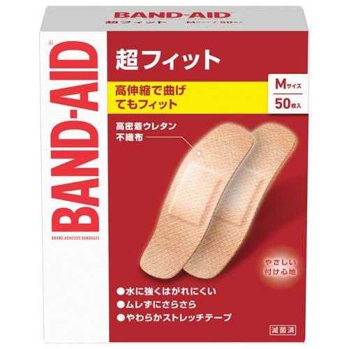 バンドエイド 超フィット Mサイズ ( 50枚入 )/ バンドエイド(BAND-AID