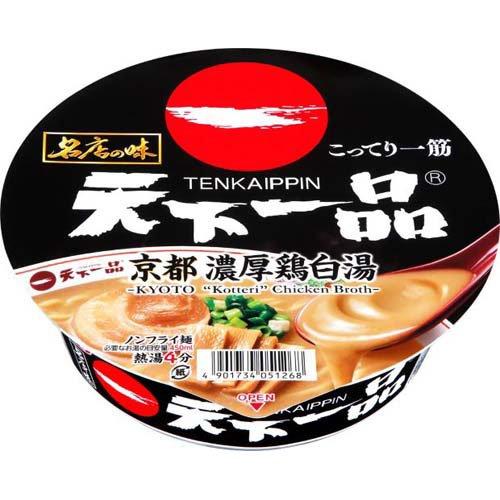 サッポロ一番 名店の味 天下一品 京都濃厚鶏白湯 大口径 ( 12個入